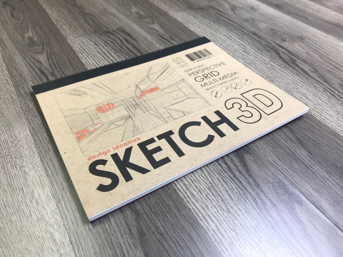 DRAW PAD : Removable Sheet. Multi-Media. (8.5 x 11) – Design Ideation  Studio