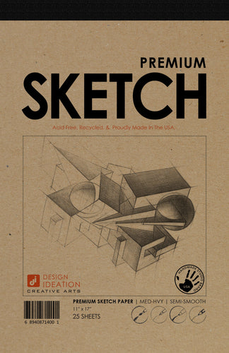 SKETCH PAD : Removable Sheet. Multi-Media. (11