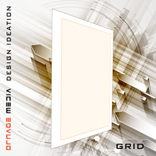 Orange Media brand GRID Paper. ORANGE Grid. Premium Paper. Loose Sheet Pack. (8.5" x 11") 1/8" Box Grid. LP-OM-GRID-LS-OR