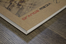 Orange Grid Sketchbook. Spiral Bound. Top Spine. Multi-Media Paper. 1/8" Box Grid. (8.5" x 11") SB-50100-TS