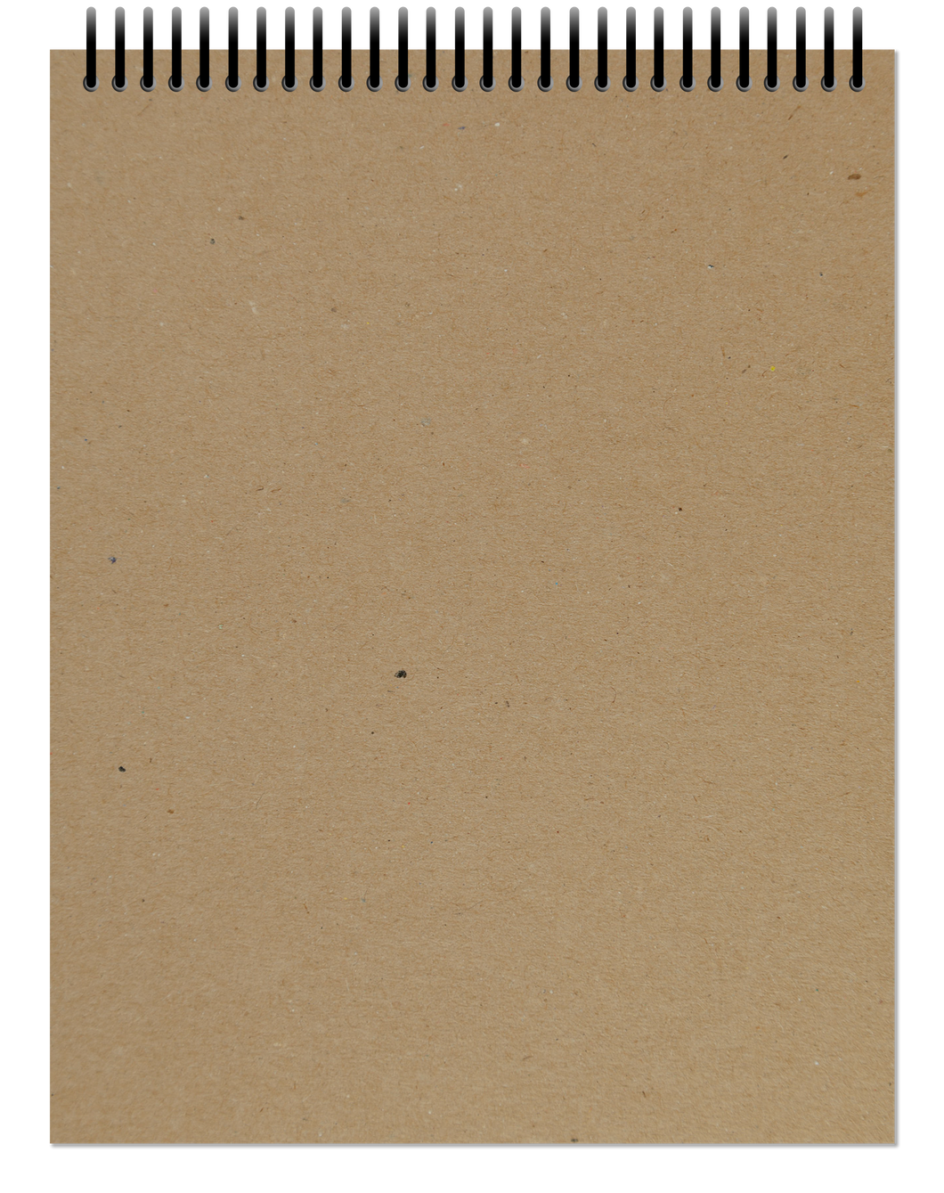 Design Ideation SKETCH. Spiral Bound Sketchbook. Top Spine. Multi-Media. (8.5