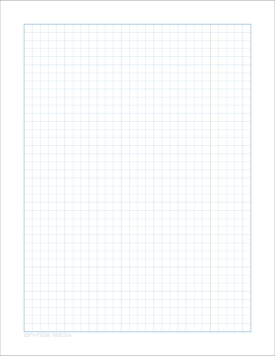 DIY GRID Sketchbook. Print License. PDF File Download. 8.5