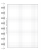 DIY GRID Sketchbook. Print License. PDF File Download. 8.5" x 11" Grid Sheet. 1/4" BOX GRID. GREY.