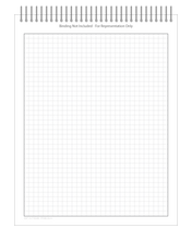 DIY GRID Sketchbook. Print License. PDF File Download. 8.5" x 11" Grid Sheet. 1/4" BOX GRID. GREY.