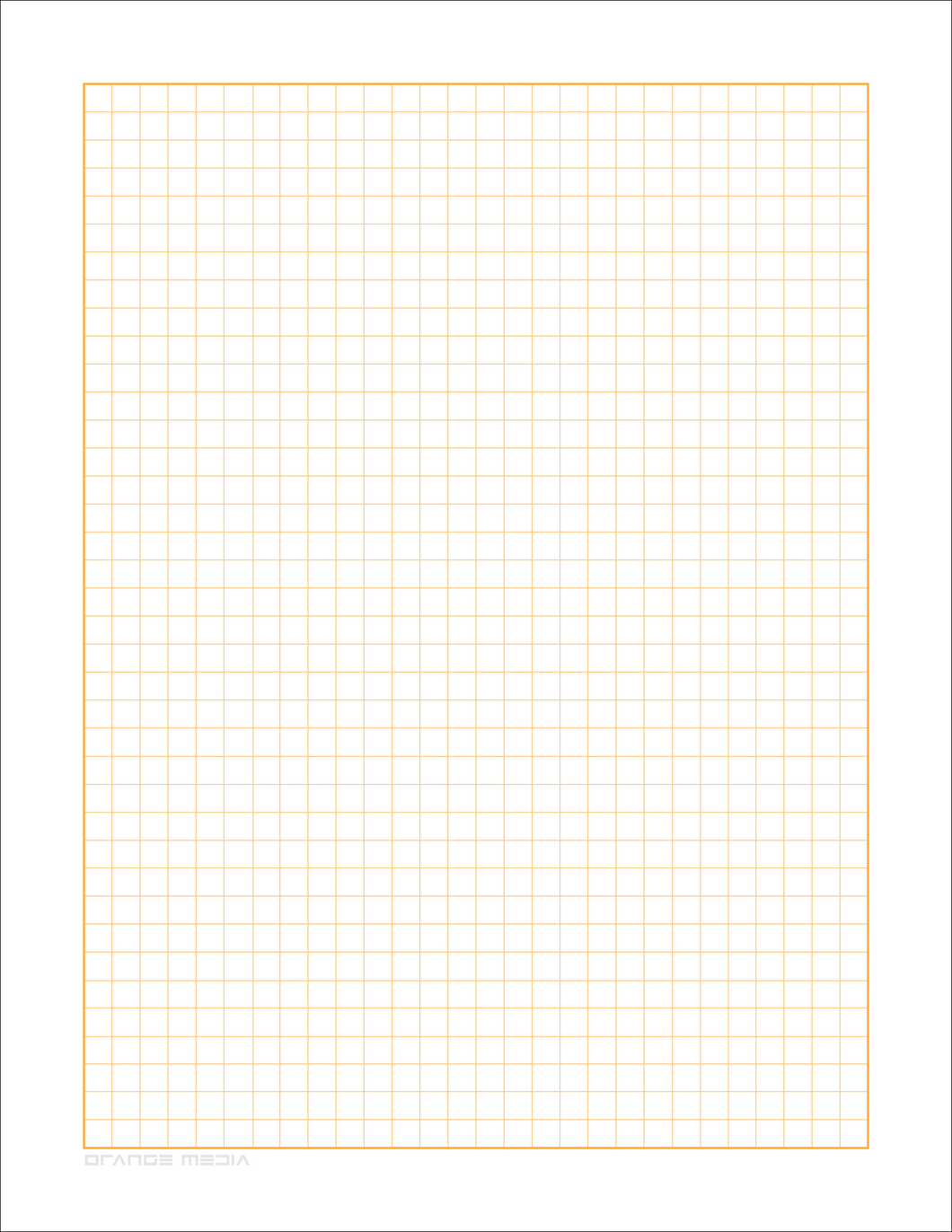 DIY GRID Sketchbook. Print License. PDF File Download. 8.5
