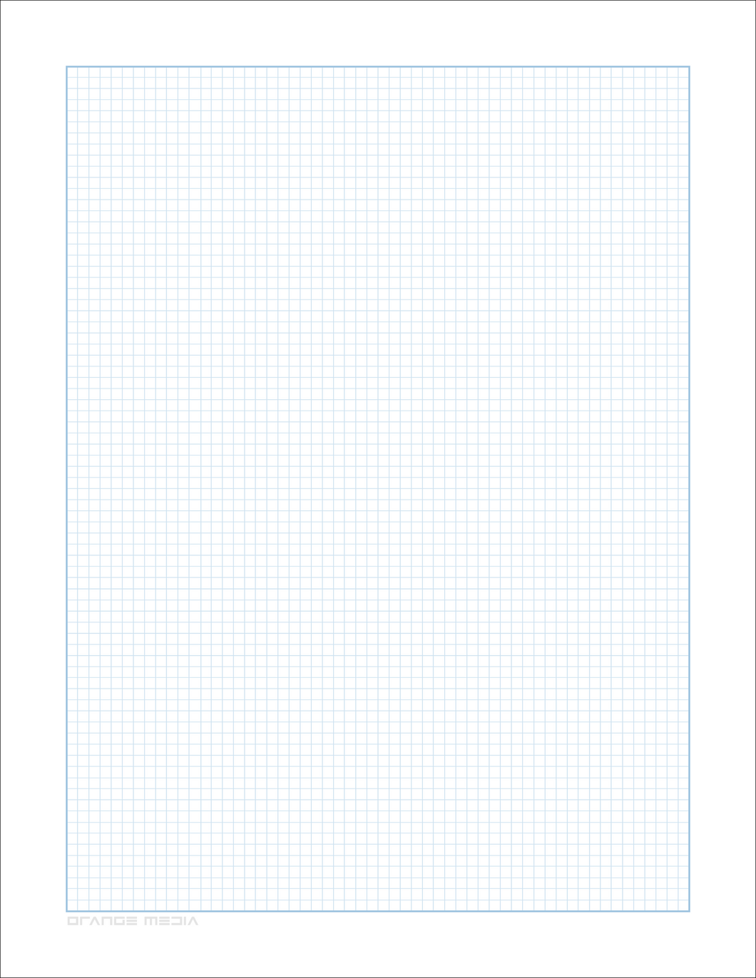 DIY GRID Sketchbook. Print License. PDF File Download. 8.5