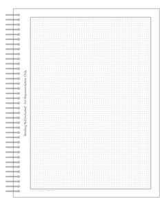DIY GRID Sketchbook. Print License. PDF File Download. 8.5" x 11" Grid Sheet. 1/8" BOX GRID. GREY.