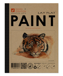 Design Ideation Lay Flat WATERCOLOR SKETCH sketchbook. Removable sheet. Multi-media. (8.5" x 11") LF-50100-LS