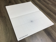 PERSPECTIVE GRID PAD. Removable Sheet. Multi-Media. 1 Point. Grey. (11" x 17")