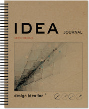 IDEA Journal Sketchbook. Spiral Bound. Journal Style. Multi-Media. (8.5" x 11") 25S