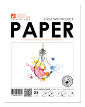 Creative Project Paper : Multi-media paper. Loose Sheet Pack. (8.5" x 11")