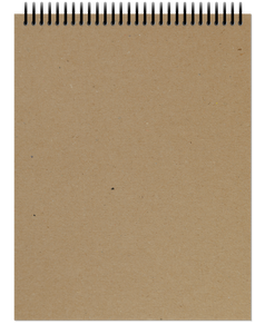 SIMPLE SKETCH Sketchbook : Spiral Bound Multi-media Book (8.5" x 11")