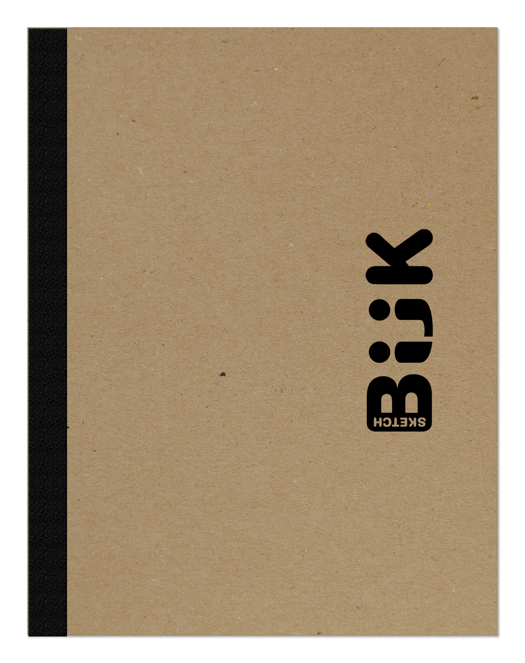 LAY FLAT sketchbook. BUK brand removable sheet, journal style sketch book for pencil, ink, marker, charcoal and watercolor paints. (8.5