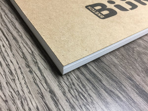 BUK brand sketchbook. Spiral Bound. Pad Style. Multi-Media. (8.5" x 11")
