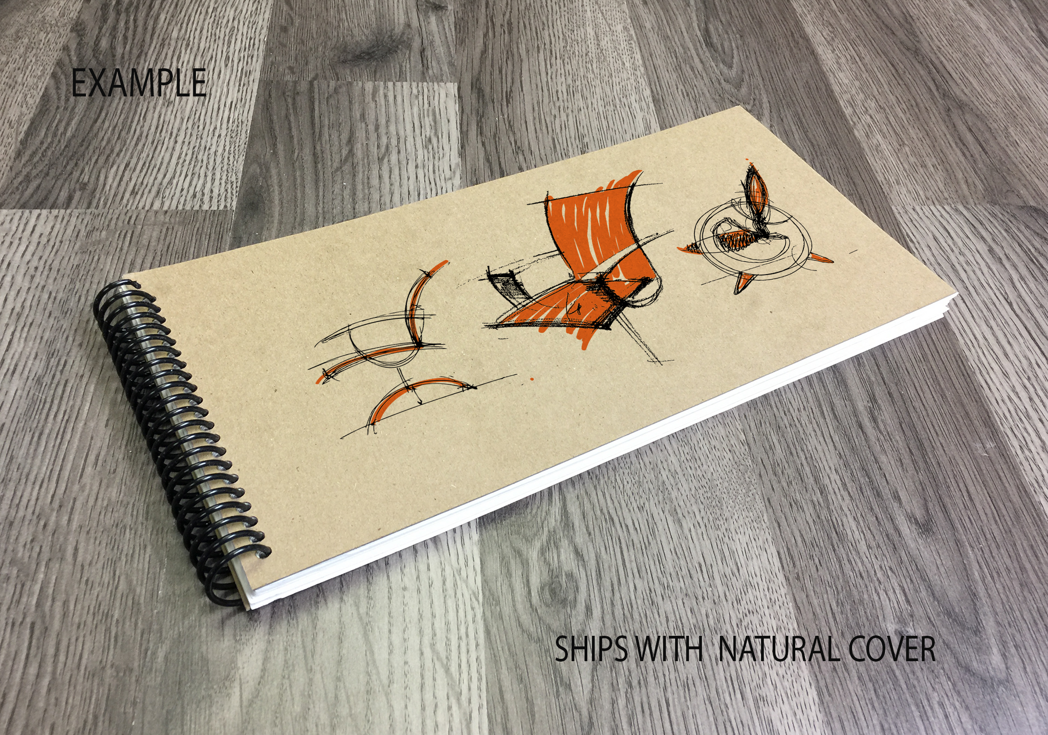 simple sketchbook covers