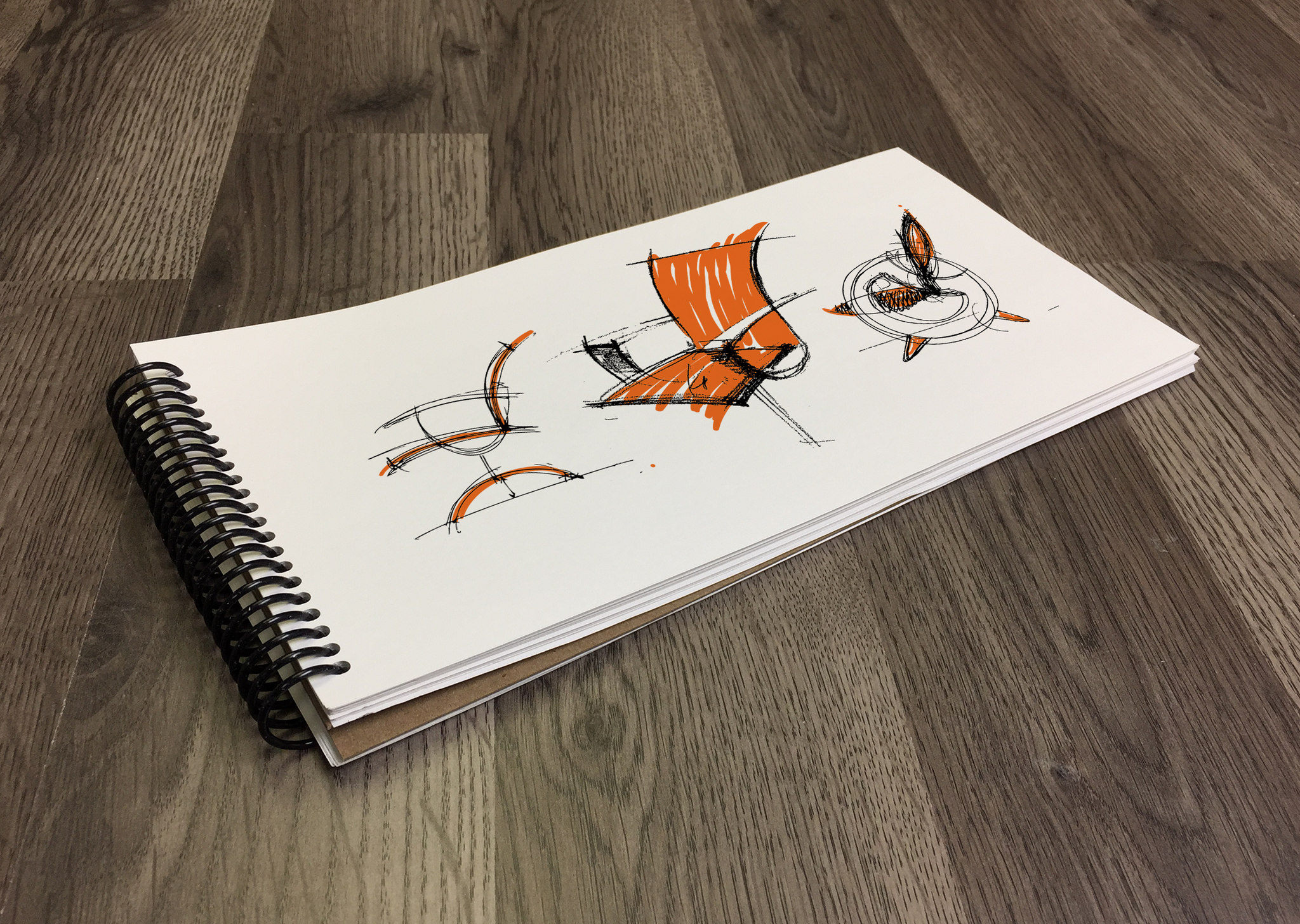 QUICK SKETCH Sketchbook : SIMPLE SKETCH COVER. Multi-media Paper Book. – Design  Ideation Studio