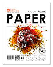MULTI MEDIA Paper : Multi-media paper. Loose Sheet Pack. (8.5" x 11")