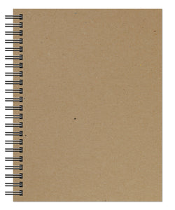 SIMPLE SKETCH Book. Wire Bound. Journal Style. Multi-Media.(8.5" x 11") LS25S