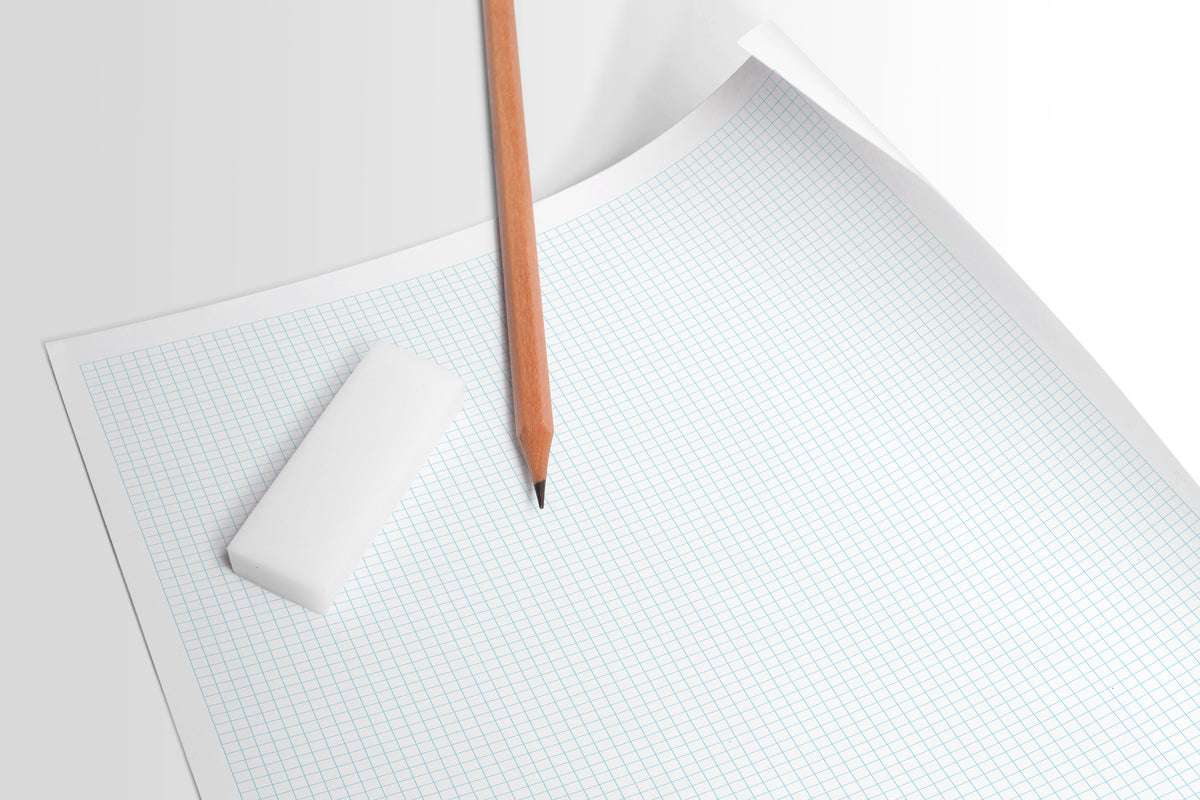 Large Box Grid Paper Grid Paper : 1/8