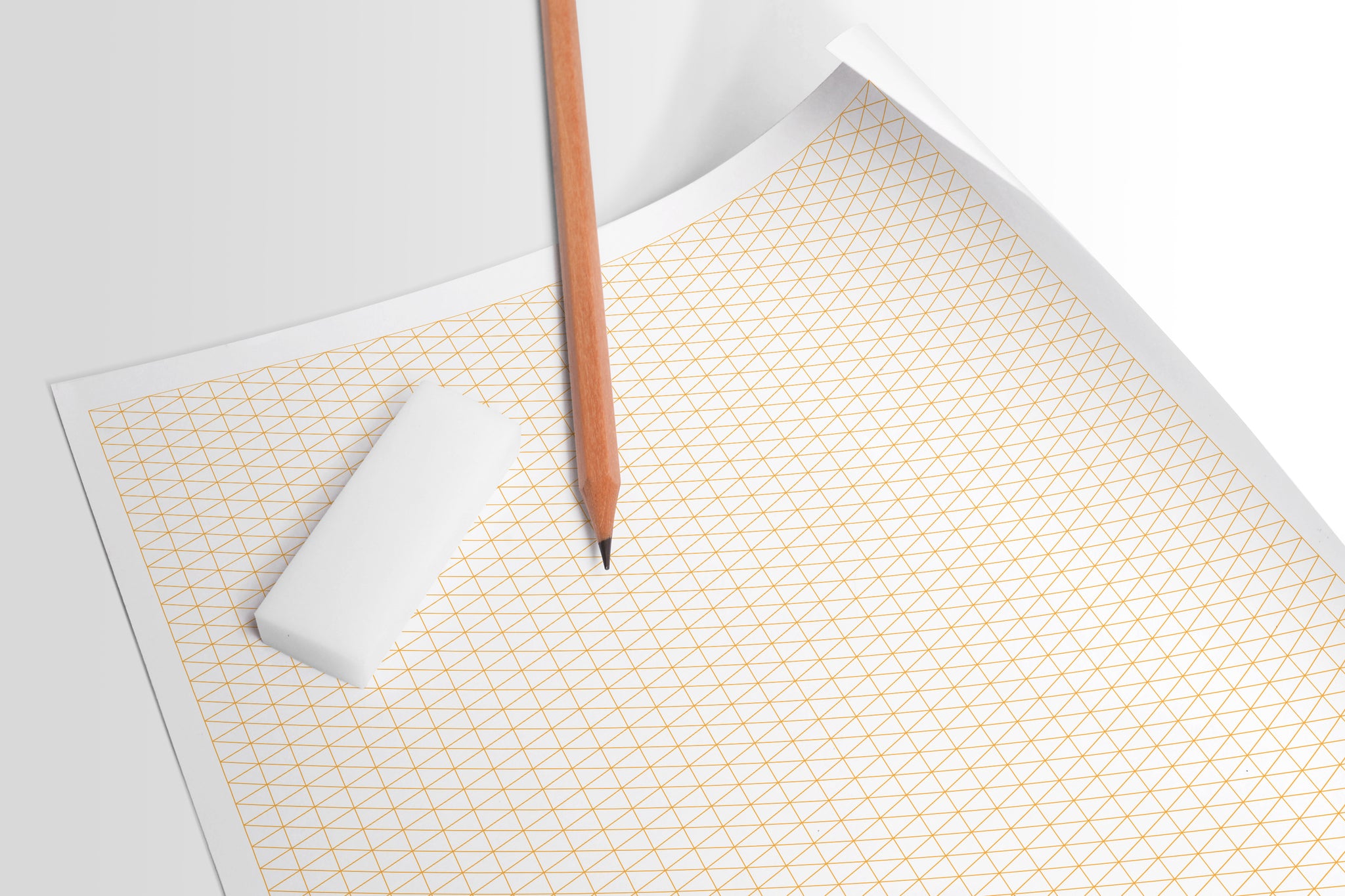 thumbnail image 2 of Design Ideation Grid Paper - Multi-Media Sketch Paper With Non-Repro Blue Grid 2 of 12