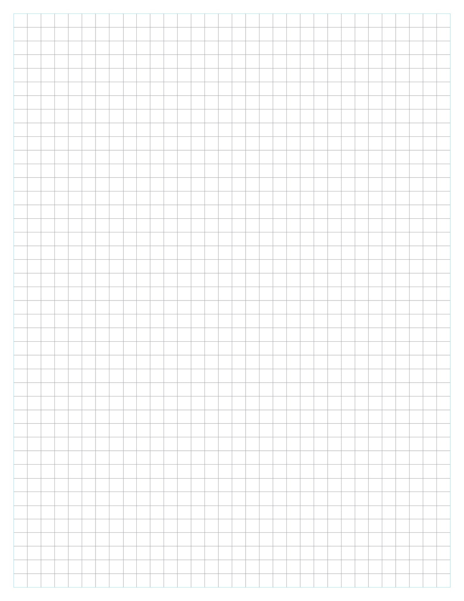 Perfect Pattern Paper - Tissue One Inch Grid Printed