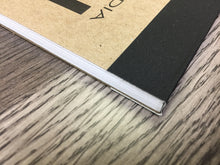 FLIP COVER Sketch Pad : Multi Media Paper SKETCH Pad for Pencil, Ink, Marker, Charcoal and Watercolor Paints. (8.5" x 11")