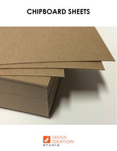 8.5" x 11" Chipboard. HEAVY. Sheets for Model Building, Scrapbooking, Creative Projects and Protecting Valuable Photos and Documents.