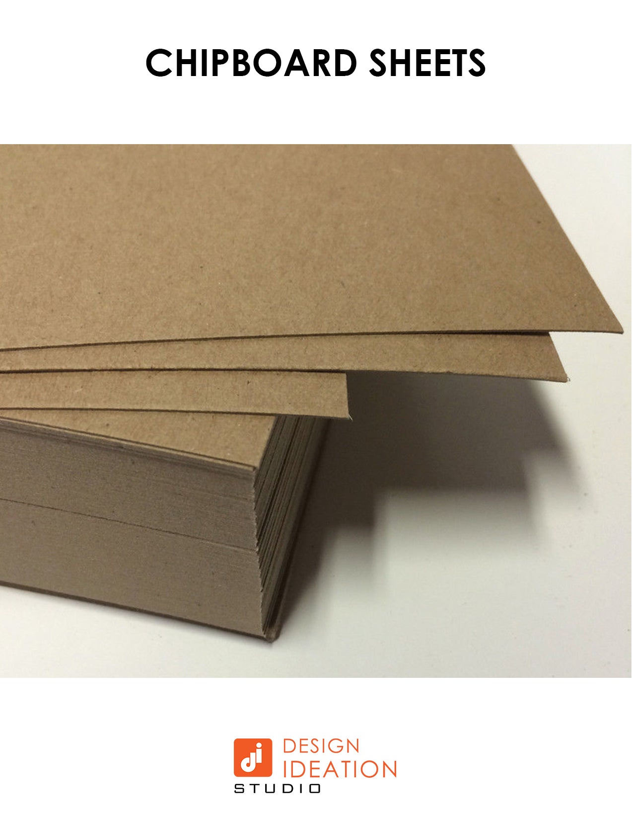 9 x 12 Chipboard Pads, Case of 450